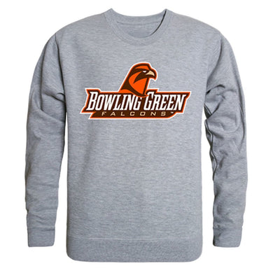 BGSU Bowling Green State University College Crewneck Pullover Sweatshirt Heather Grey
