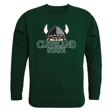 CSU Cleveland State University College Crewneck Pullover Sweatshirt Forest Green